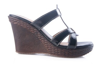 Ayakkabı. bir arka plan üzerinde kadın ayakkabı