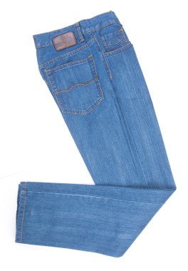 kot pantolon. arka plan mavi jeans