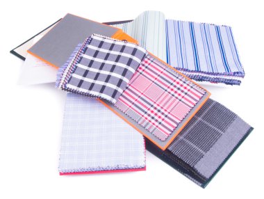 kumaş. arka plan üzerinde kumaş örnekleri