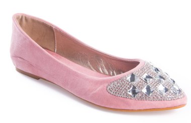 Ayakkabı. bir arka plan üzerinde kadın ayakkabı