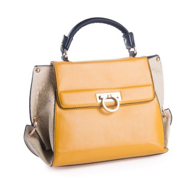 bir arka plan üzerinde kadının el çantası