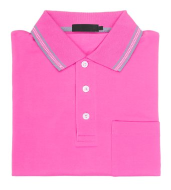 gömlek. erkek polo gömlek bir arka plan üzerinde katlanmış.