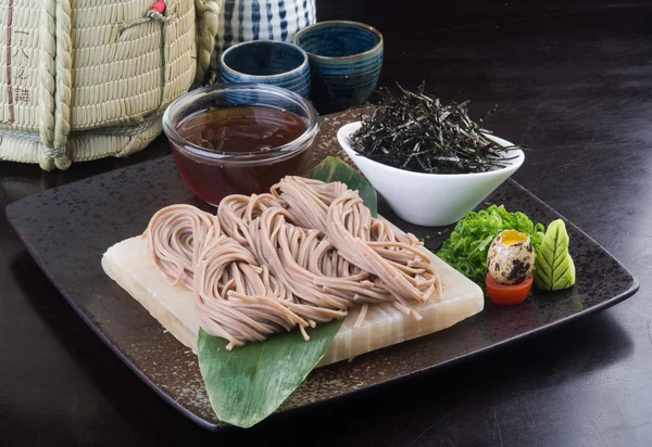 Cocina japonesa. udon en el fondo — Foto de Stock