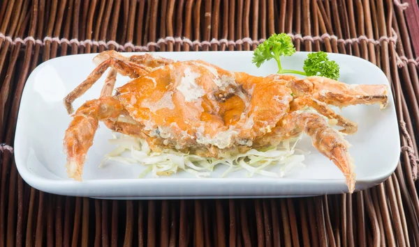 Japanese cuisine. crab on the background — Stock Photo, Image