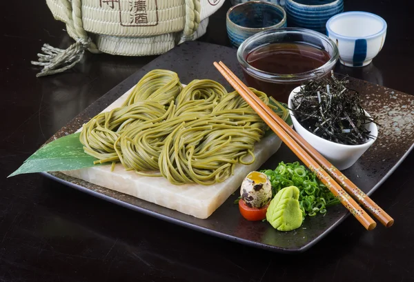 Japanese cuisine. udon on the background — Stock Image Japanese cuisine. udon on the background Royalty Free Stock Photos