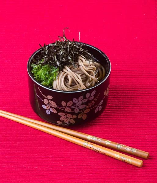 Japanese cuisine. udon on the background — Stock Image Japanese cuisine. udon on the background Stock Photo