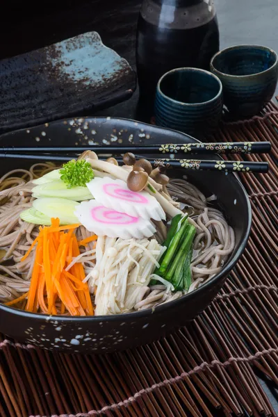 Japanese cuisine. udon on the background — Stock Image Japanese cuisine. udon on the background Royalty Free Stock Photos