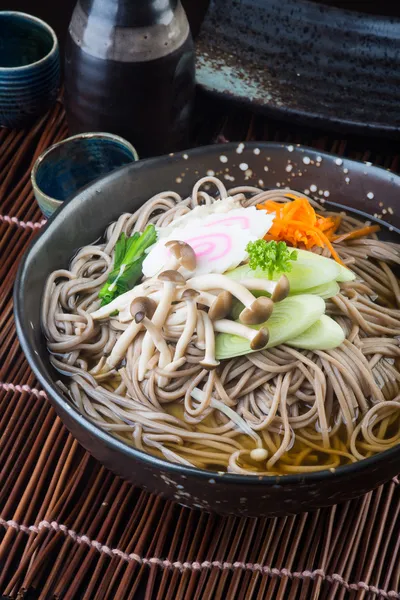 Japanese cuisine. udon on the background — Stock Image Japanese cuisine. udon on the background Royalty Free Stock Photos