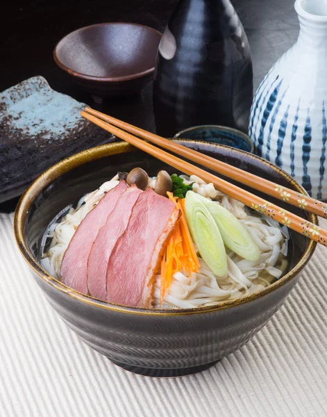 Japanese cuisine. udon on the background — Stock Image Japanese cuisine. udon on the background Stock Picture