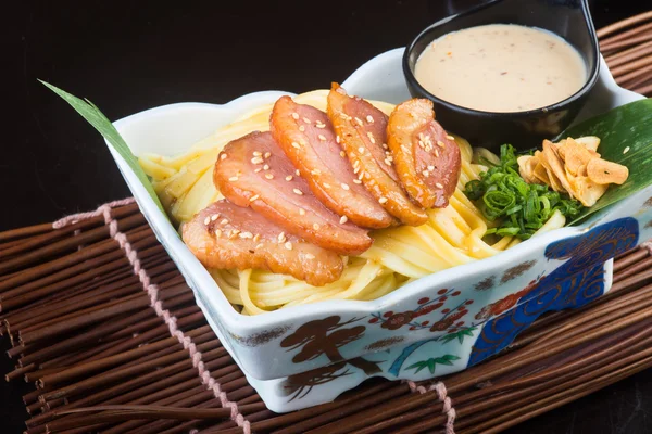 Japanese cuisine. udon on the background — Stock Image Japanese cuisine. udon on the background Stock Picture