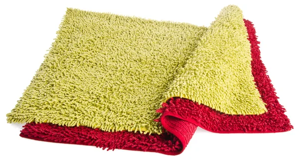 カラフルなカーペットまたはフィートの洗浄のためのドアマット — ストック写真