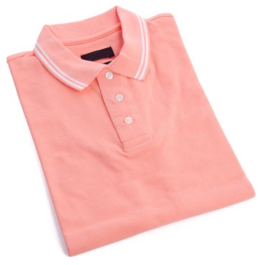 Polo gömlek beyaz zemin üzerine