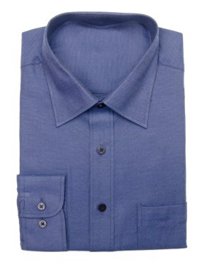 Beyaz arkaplanda izole edilmiş gömlek