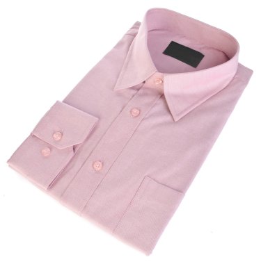 Beyaz arka plan üzerinde elbise gömlek