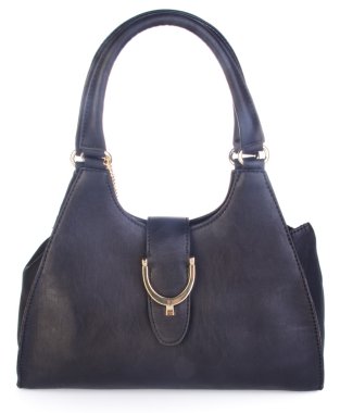 çanta. arka plan üzerinde siyah çanta.