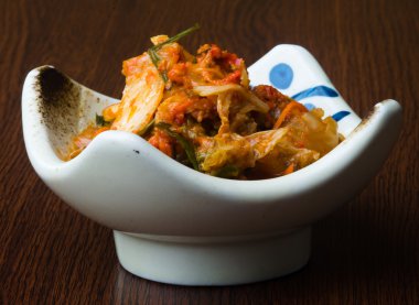 Kimchi. Kimchi arka planda