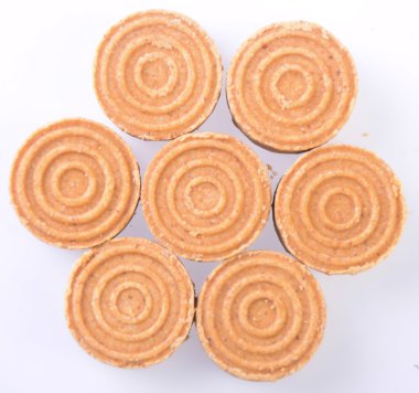 Fıstık kek. arka plan üzerinde