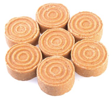 Fıstık kek. arka plan üzerinde