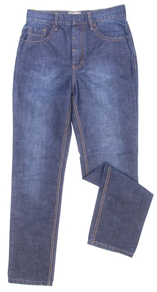 Jeans. Jeans azuis em um contexto — Fotografia de Stock