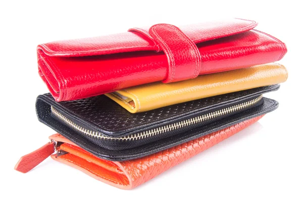 Wallet. woman wallet on a background — Stock Photo, Image
