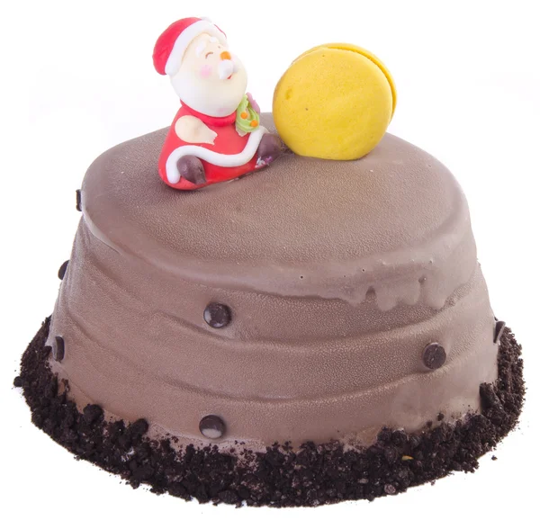 Taart, christmas ice cream cake — Stockfoto