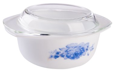 kase. Beyaz seramik kase yemek