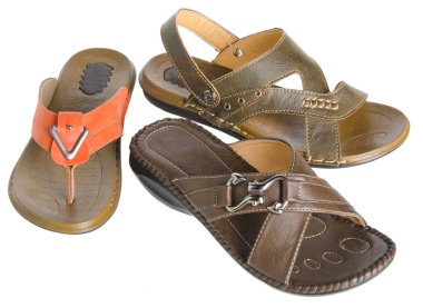 Ayakkabı. bir arka plan üzerinde kadın ayakkabı