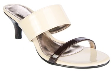 Ayakkabı. bir arka plan üzerinde kadın ayakkabı