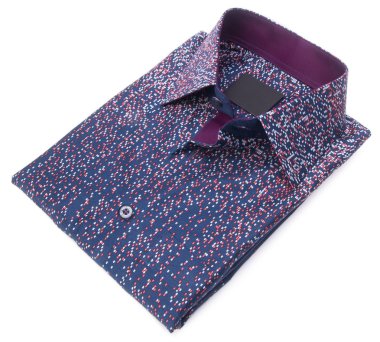 gömlek. bir arka plan üzerinde katlanmış erkek gömlek