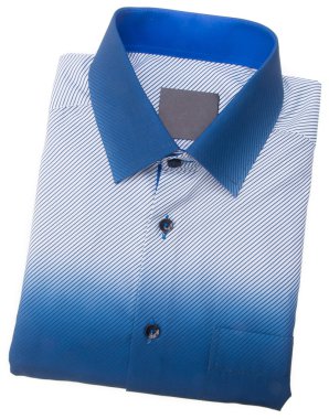 gömlek. bir arka plan üzerinde katlanmış erkek gömlek