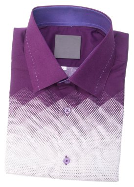 gömlek. bir arka plan üzerinde katlanmış erkek gömlek