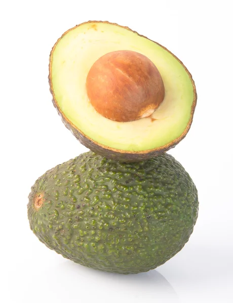 Avokado. avokado på en bakgrund — Stockfoto