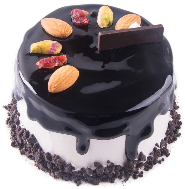 kek, pasta dondurma arka planda