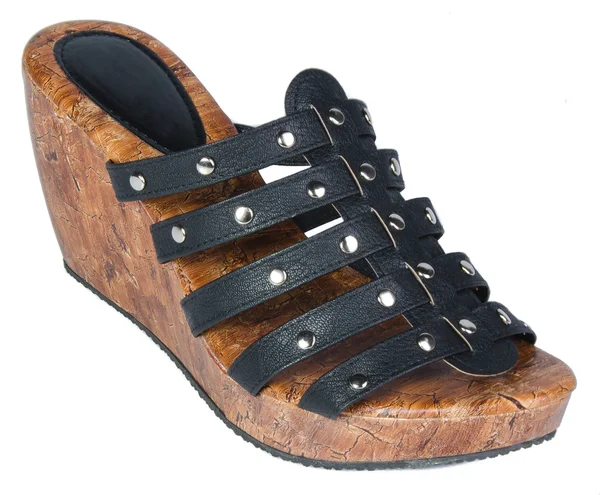 Shoe. female fashion sandal — Stock Photo, Image