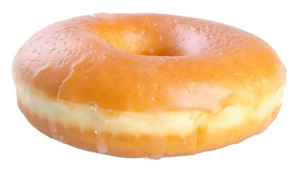 Donut. klassiska donut isolerad på bakgrunden — Stockfoto