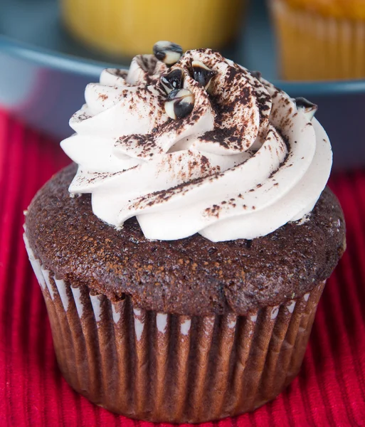 Cupcake. cup cake on the background — Stock Photo, Image