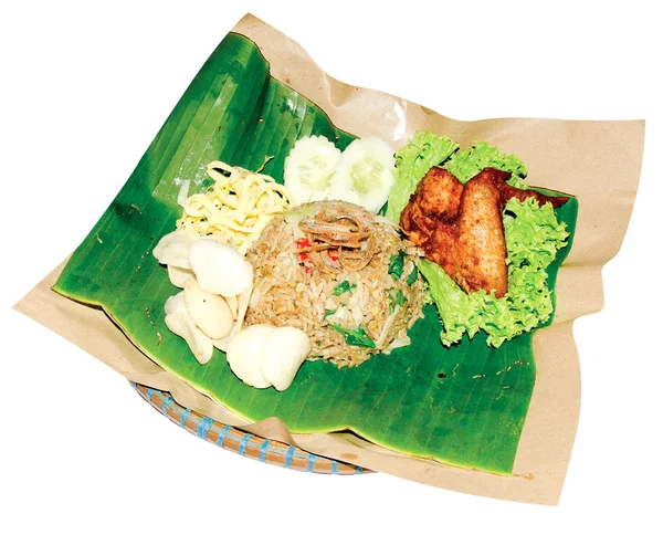 Indonesische bali voedsel op achtergrond — Stockfoto