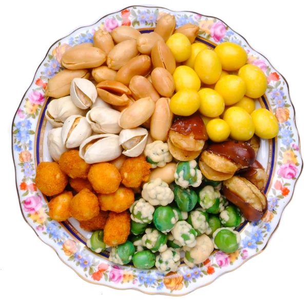 Mixed Nuts in a Bowl — Stock Photo, Image