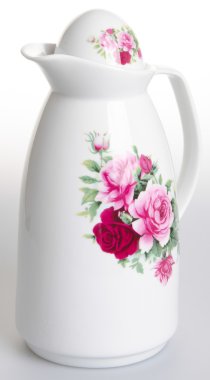 bir arka plan üzerinde boş kavanozu