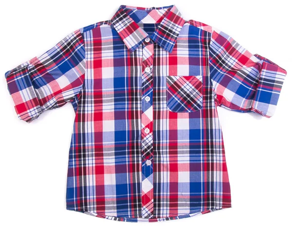Camisa. La ropa infantil "el muchacho" sobre el fondo — Foto de Stock