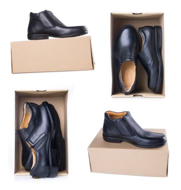 Ayakkabı. Erkek Ayakkabı koleksiyonu bir arka plan üzerinde