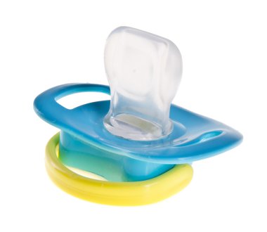 arka plan üzerinde sahte silikon bebek