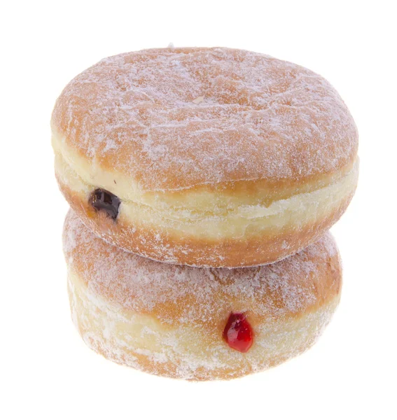 Donut. jelly filled doughnuts on background — Stock Photo, Image