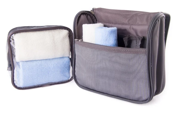 Toiletry bag on a background — Stock Photo, Image