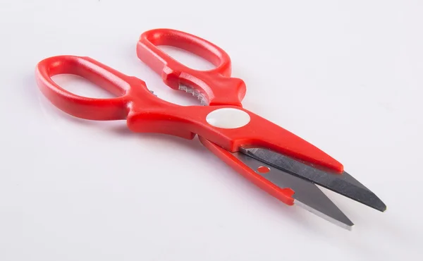 Kitchen scissors on a background. — Stock Photo, Image