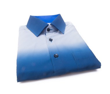 gömlek. bir arka plan üzerinde katlanmış erkek gömlek