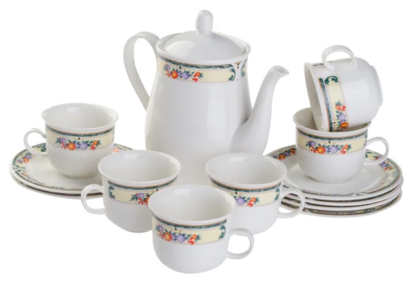 Tea sets. tea sets on a background — Stock Photo, Image