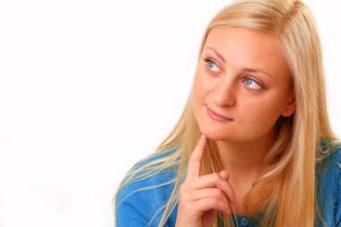 Güzel Sarışın Kadın