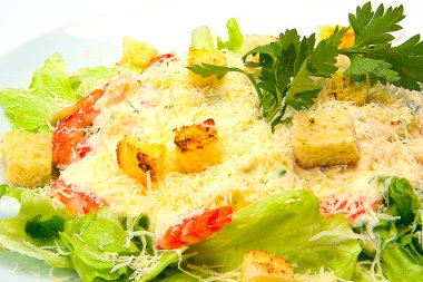 Deniz ürünleri salatası