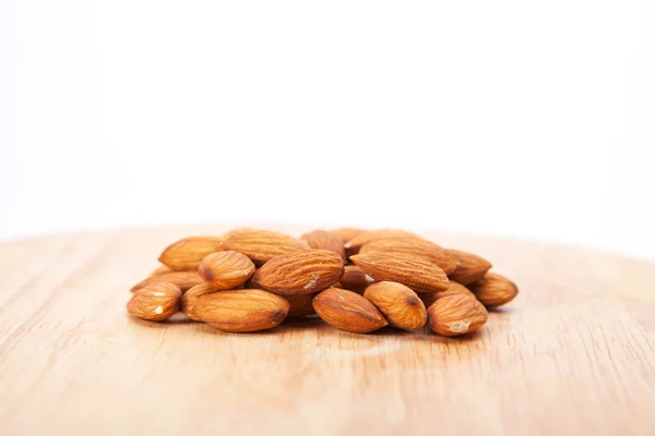 Pile of almond nuts — Stock Photo, Image